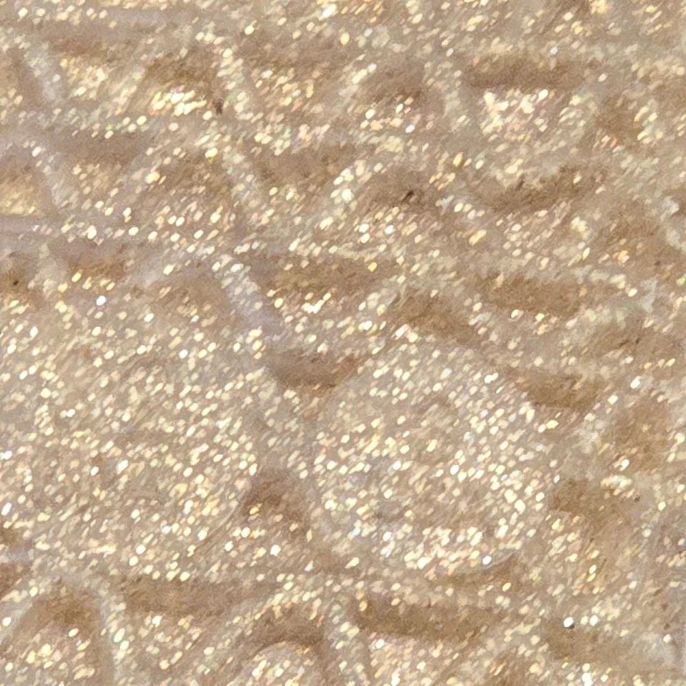Mini Melissa Campana Papel Gold Glitter Ballet Flat Kids‎ Size 3 EUC